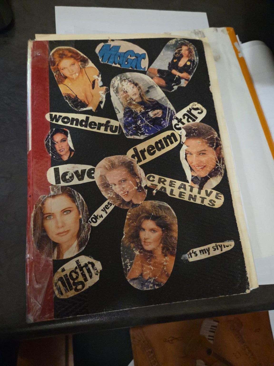My old handwritten songbook